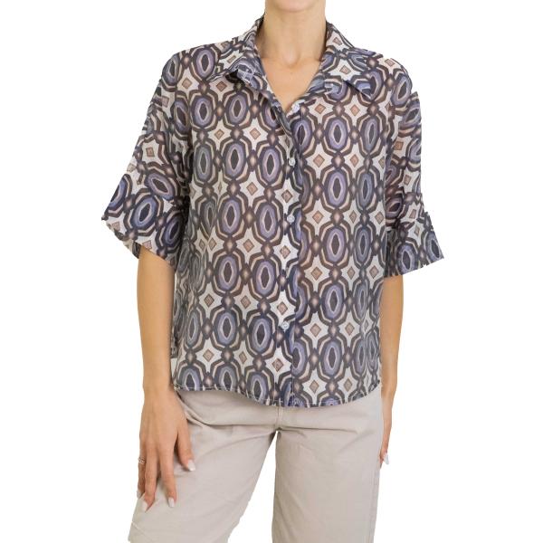 Camicia fantasia mezza manica 